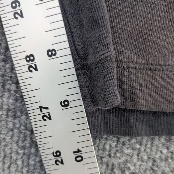 Nike Boys Sweat Shorts Black Size L Cotton Slash Pockets Embroidered Swoosh - Picture 5 of 12